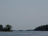 72869Cr - Kayaking on the Saint Lawrence, in the 1,000 Islands, near Ivy Lea Bridge.JPG